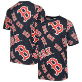 Boston Red Sox Stitches Youth Allover Team T-Shirt Lifestyle