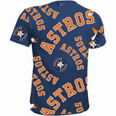 Houston Astros Stitches Youth Allover Team T-Shirt On Sale