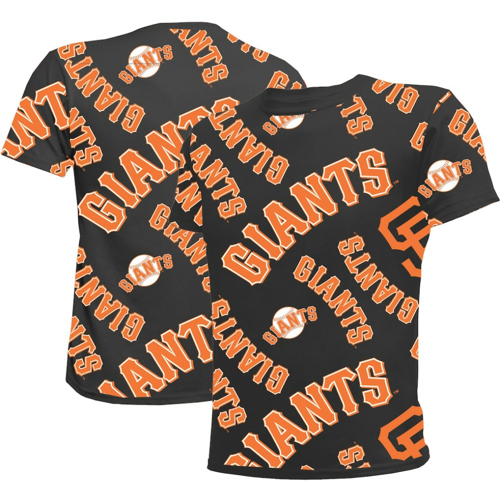 San Francisco Giants Stitches Youth Allover Team T-Shirt Online