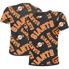 San Francisco Giants Stitches Youth Allover Team T-Shirt Online