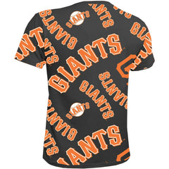 San Francisco Giants Stitches Youth Allover Team T-Shirt Online