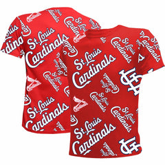St. Louis Cardinals Stitches Youth Allover Team T-Shirt for sale