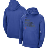 Nike - Dallas Mavericks Unisex 2023/24 Performance Spotlight On-Court Practice Pullover Hoodie - Royal