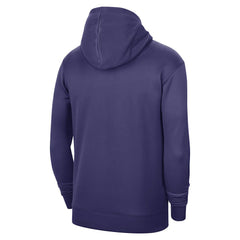 NBA - Charlotte Hornets Jordan Brand Unisex 2023/24 Performance Spotlight On-Court Practice Pullover Hoodie - Purple