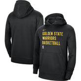 Nike - Golden State Warriors Unisex 2023/24 Performance Spotlight On-Court Practice Pullover Hoodie - Black