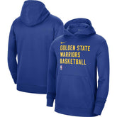 Nike - Golden State Warriors Unisex 2023/24 Performance Spotlight On-Court Practice Pullover Hoodie - Royal