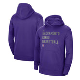 Nike - Sacramento Kings Unisex 2023/24 Performance Spotlight On-Court Practice Pullover Hoodie - Purple