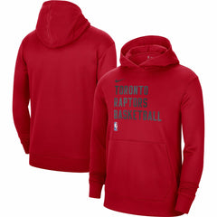 Nike - Toronto Raptors Unisex 2023/24 Performance Spotlight On-Court Practice Pullover Hoodie - Red