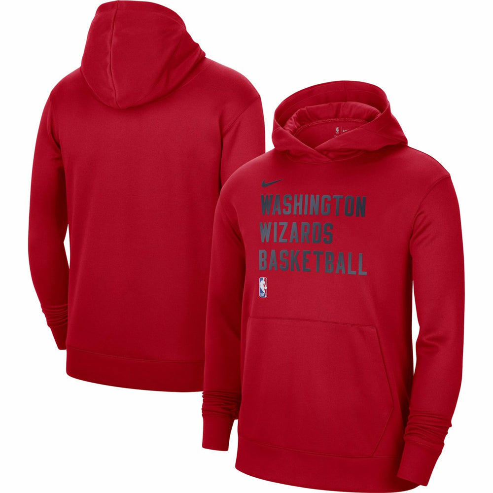Nike - Washington Wizards Unisex 2023/24 Performance Spotlight On-Court Practice Pullover Hoodie - Red