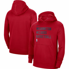 Nike - Washington Wizards Unisex 2023/24 Performance Spotlight On-Court Practice Pullover Hoodie - Red