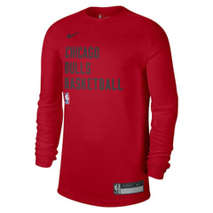 Nike - Chicago Bulls Unisex 2023/24 Legend On-Court Practice Long Sleeve T-Shirt - Red