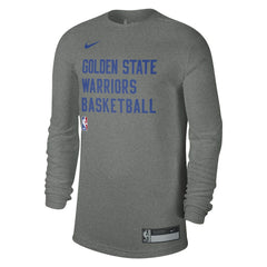 Nike - Golden State Warriors Unisex 2023/24 Legend On-Court Practice Long Sleeve T-Shirt - Heather Gray