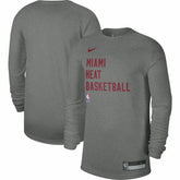 Nike - Miami Heat Unisex 2023/24 Legend On-Court Practice Long Sleeve T-Shirt - Heather Gray
