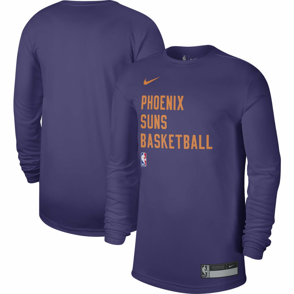 Nike - Phoenix Suns Unisex 2023/24 Legend On-Court Practice Long Sleeve T-Shirt - Purple