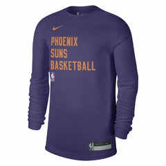 Nike - Phoenix Suns Unisex 2023/24 Legend On-Court Practice Long Sleeve T-Shirt - Purple