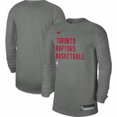 Nike - Toronto Raptors Unisex 2023/24 Legend On-Court Practice Long Sleeve T-Shirt - Heather Gray