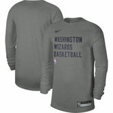 Nike - Washington Wizards Unisex 2023/24 Legend On-Court Practice Long Sleeve T-Shirt - Heather Gray