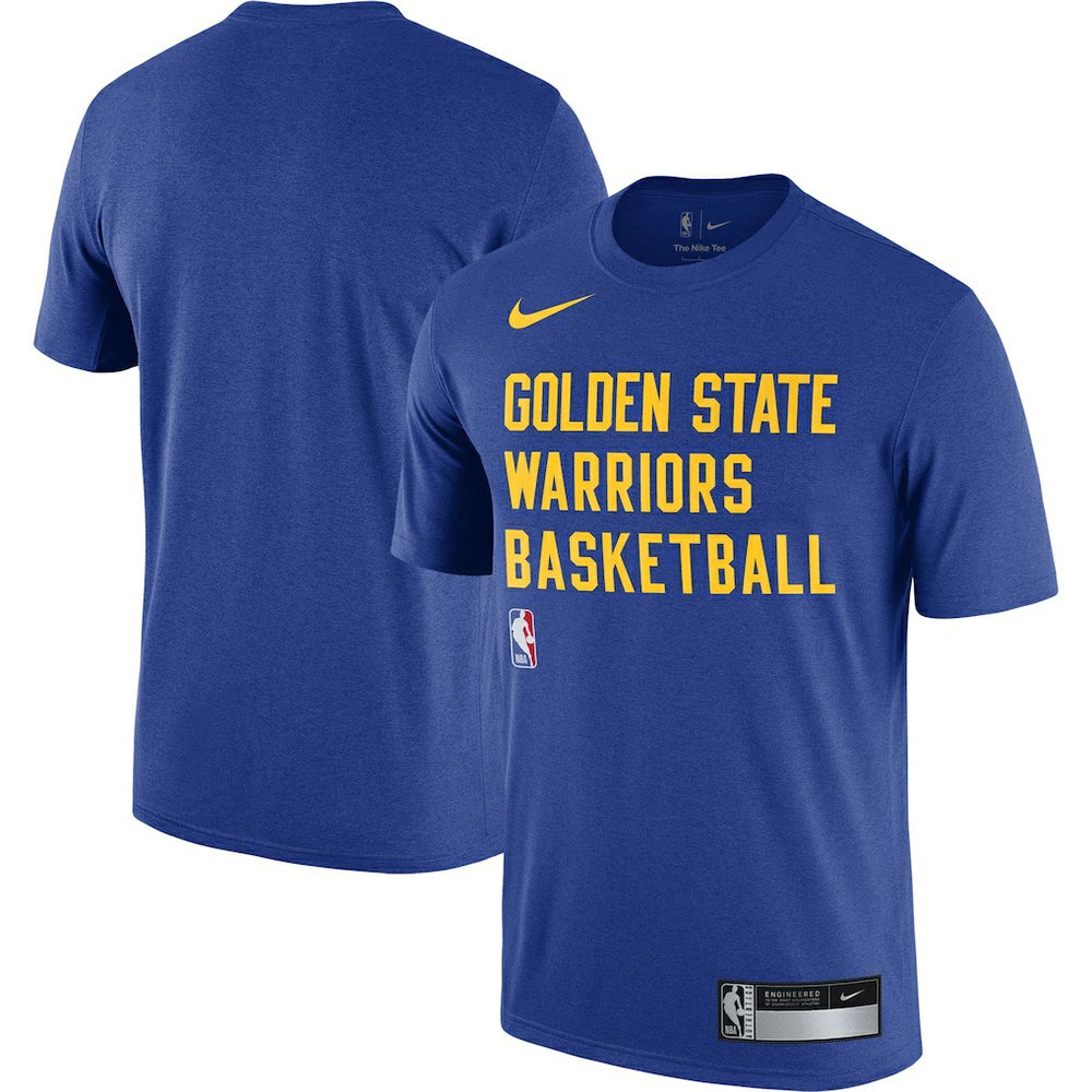 Nike - Golden State Warriors 2023/24 Sideline Legend Performance Practice T-Shirt - Royal