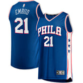 Fanatics - Joel Embiid Philadelphia 76ers Big & Tall Fast Break Player Jersey - Royal - Icon Edition
