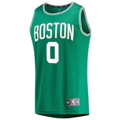 Fanatics - Jayson Tatum Boston Celtics Big & Tall Fast Break Player Jersey - Kelly Green - Icon Edition