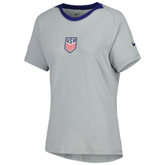 Nike USMNT Women's Travel Raglan T-Shirts - Gray