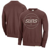 Nike - Phoenix Suns 2023/24 Authentic Standard Issue Travel Performance Pullover Sweatshirt - Garnet