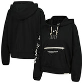 Nike - Brooklyn Nets Women's Courtside Standard Issue Performance Pullover Hoodie - Black