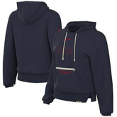 Nike - Philadelphia 76ers Women's Courtside Standard Issue Performance Pullover Hoodie - Navy