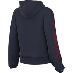Nike - Philadelphia 76ers Women's Courtside Standard Issue Performance Pullover Hoodie - Navy