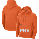 NBA - Phoenix Suns Jordan Brand Courtside Statement Edition Pullover Hoodie - Orange