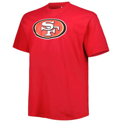 Christian McCaffrey San Francisco 49ers Big & Tall Player Name & Number T-Shirt Scarlet - Fanatics