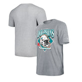 Miami Dolphins New Era Team Logo T-Shirt Gray - NFL