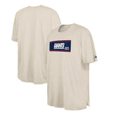 New York Giants New Era Third Down Big & Tall Historic T-Shirt Cream - NFL