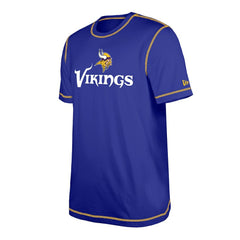 Minnesota Vikings New Era Third Down Puff Print T-Shirt Purple - NFL