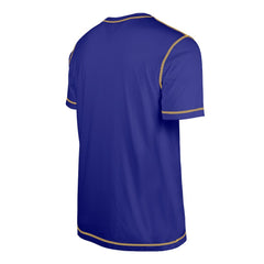 Minnesota Vikings New Era Third Down Puff Print T-Shirt Purple - NFL