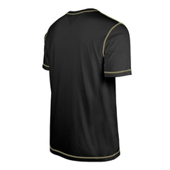New Orleans Saints New Era Third Down Puff Print T-Shirt Black - NFL