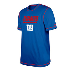 New York Giants New Era Third Down Puff Print T-Shirt Royal - NFL