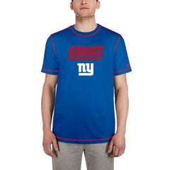 New York Giants New Era Third Down Puff Print T-Shirt Royal - NFL