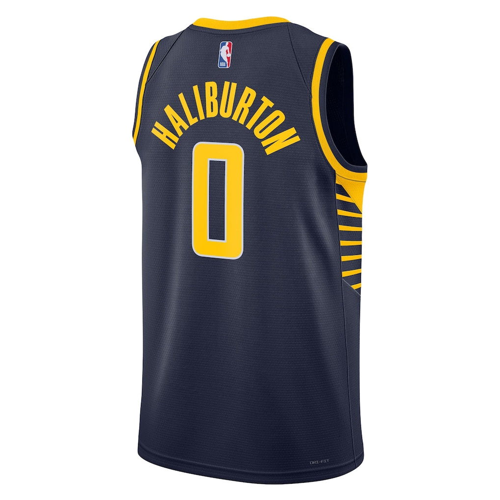 Tyrese Haliburton Indiana Pacers Unisex Swingman Jersey - Icon Edition - Navy | NBA Jerseys