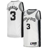 Nike - Keldon Johnson San Antonio Spurs Unisex Swingman Jersey - Association Edition - White
