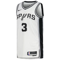 Nike - Keldon Johnson San Antonio Spurs Unisex Swingman Jersey - Association Edition - White
