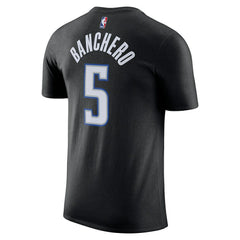 Nike - Paolo Banchero Orlando Magic Icon 2022/23 Name & Number T-Shirt - Black