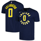 Nike - Tyrese Haliburton Indiana Pacers Icon 2022/23 Name & Number T-Shirt - Navy