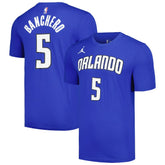 NBA - Paolo Banchero Orlando Magic Jordan Brand 2022/23 Statement Edition Name & Number T-Shirt - Blue