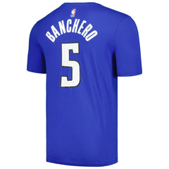 NBA - Paolo Banchero Orlando Magic Jordan Brand 2022/23 Statement Edition Name & Number T-Shirt - Blue