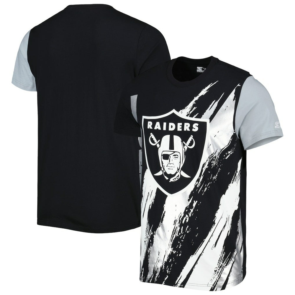 Las Vegas Raiders Starter Extreme Defender T-Shirt Black - NFL