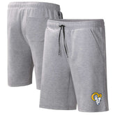 Los Angeles Rams MSX by Michael Strahan Trainer Shorts Heather Gray - NFL