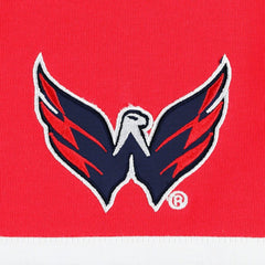 Washington Capitals Tommy Hilfiger Walter Lace-Up Long Sleeve Top Red