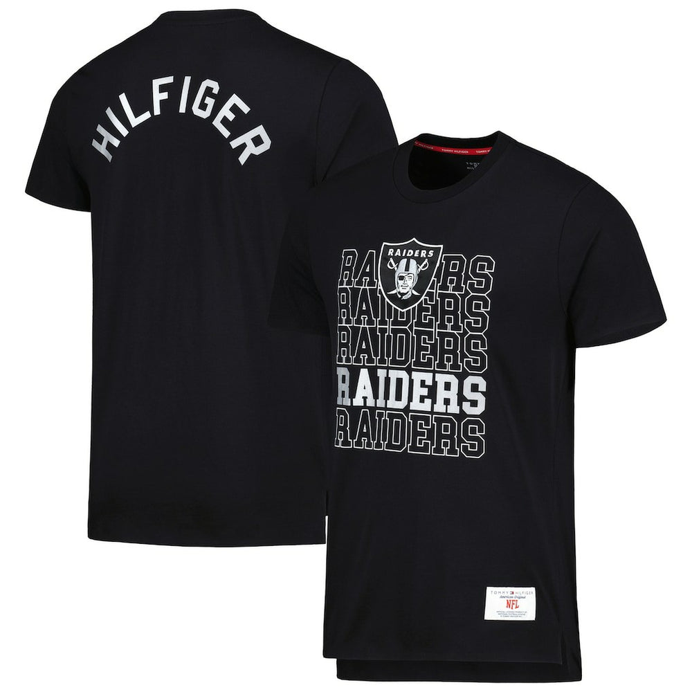 Las Vegas Raiders Tommy Hilfiger Liam T-Shirt Black - NFL