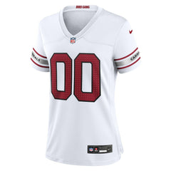 Arizona Cardinals Women's Custom Game Jersey White - Nike